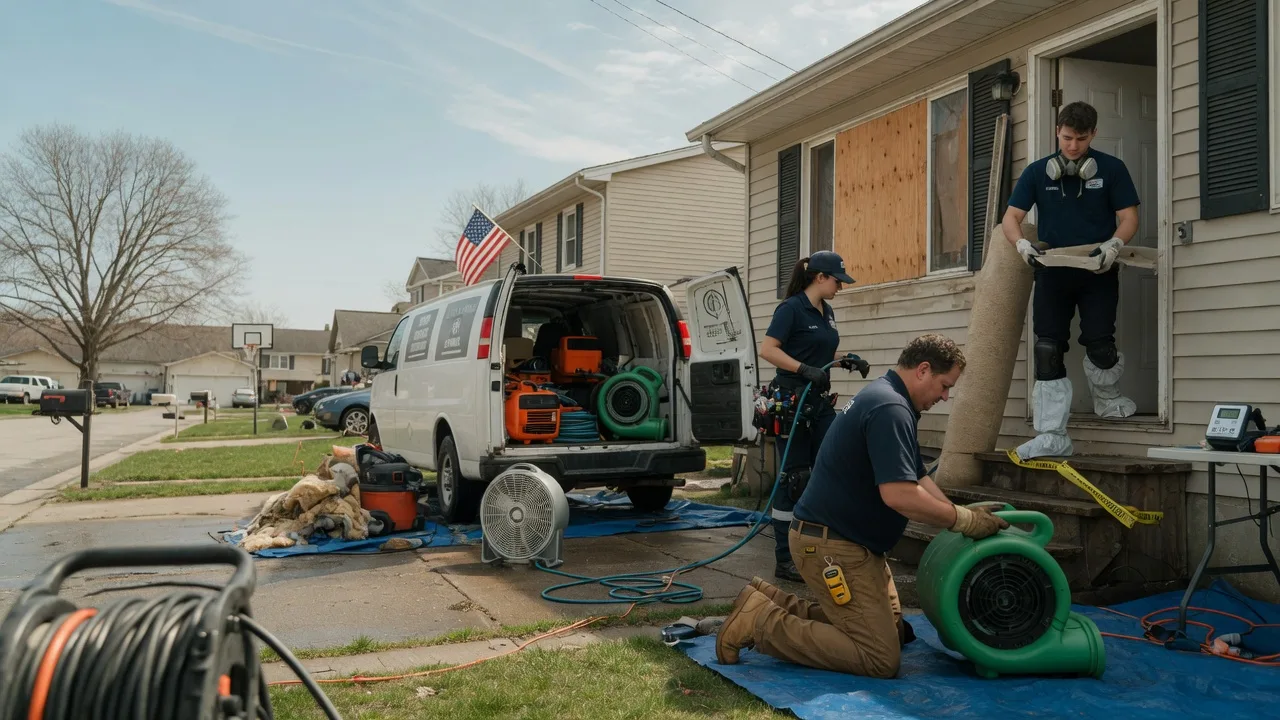 Water Damage Restoration in Pointe Aux Pins, MI near me